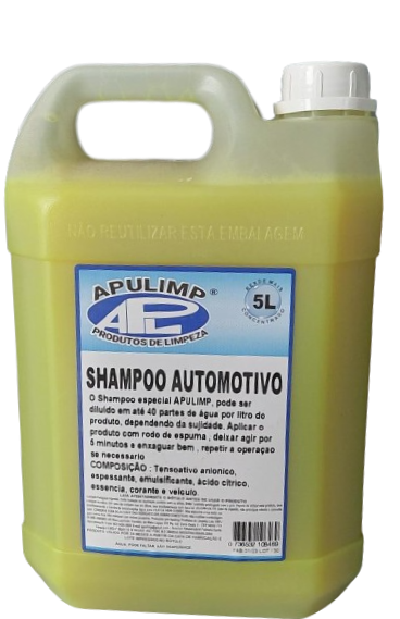 SHAMPOO AUTOMOTIVO 5 LITROS APULIMP