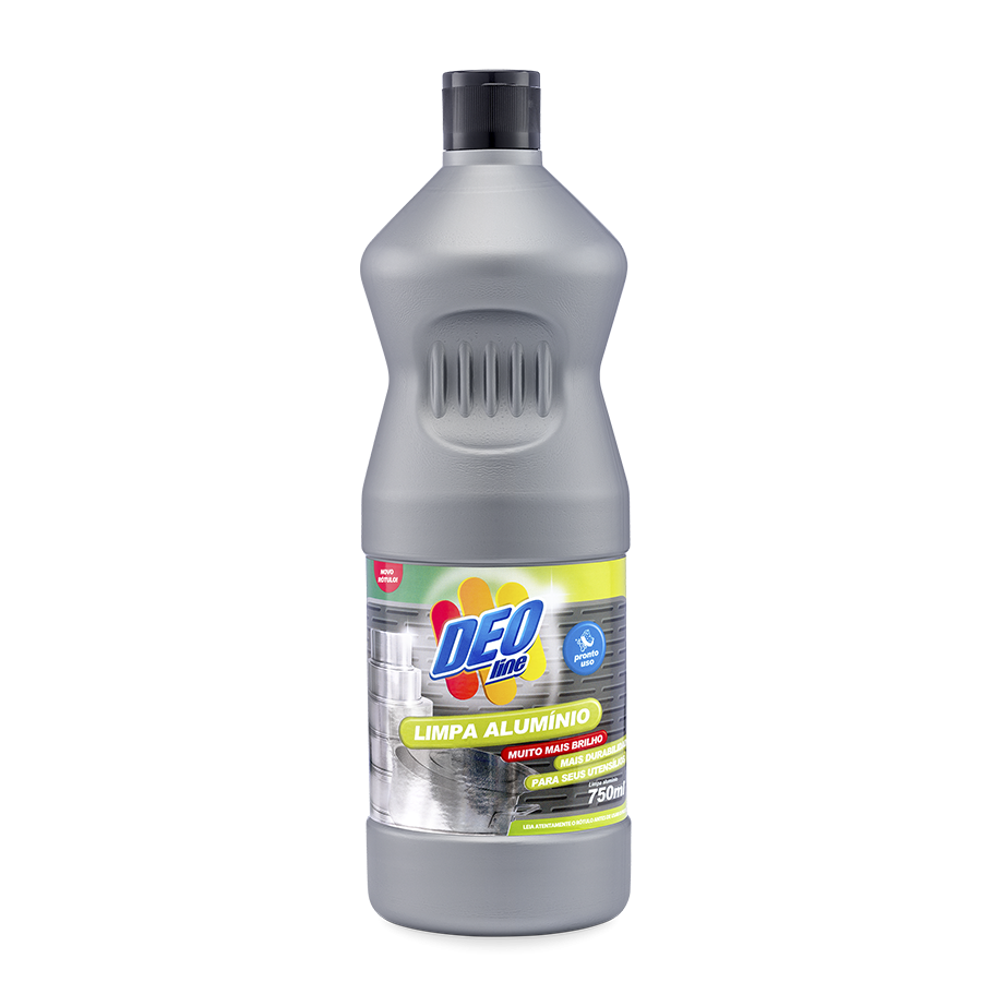 LIMPA ALUMÍNIO DOMESTICO 750 ML DEOLINE