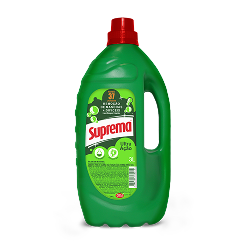 Lava Roupas Líquido Ultra Ação Suprema 3 Litros