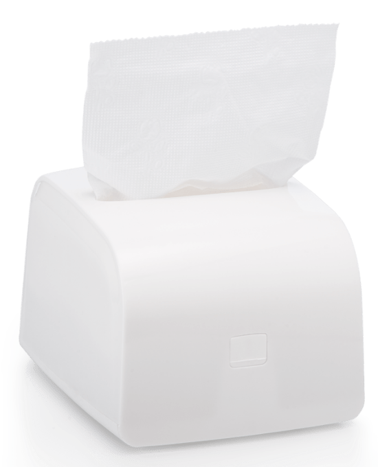 PORTA GUARDANAPO INTERFOLHADO BRANCO