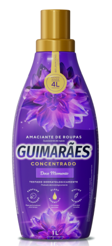 AMACIANTE DE ROUPAS CONCENTRADO DOCE MOMENTO GUIMARÃES 1L
