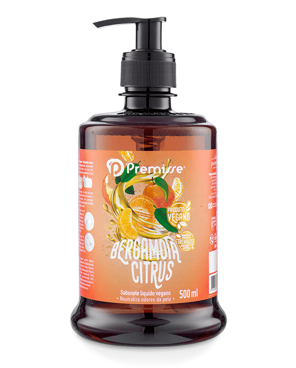 SABONETE BERGAMOTA CITRUS 500ML PREMISSE