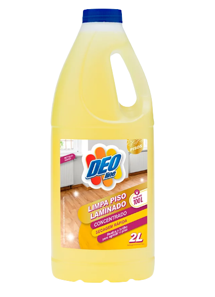 LIMPA PISO LAMINADO CONCENTRADO 2L DEOLINE