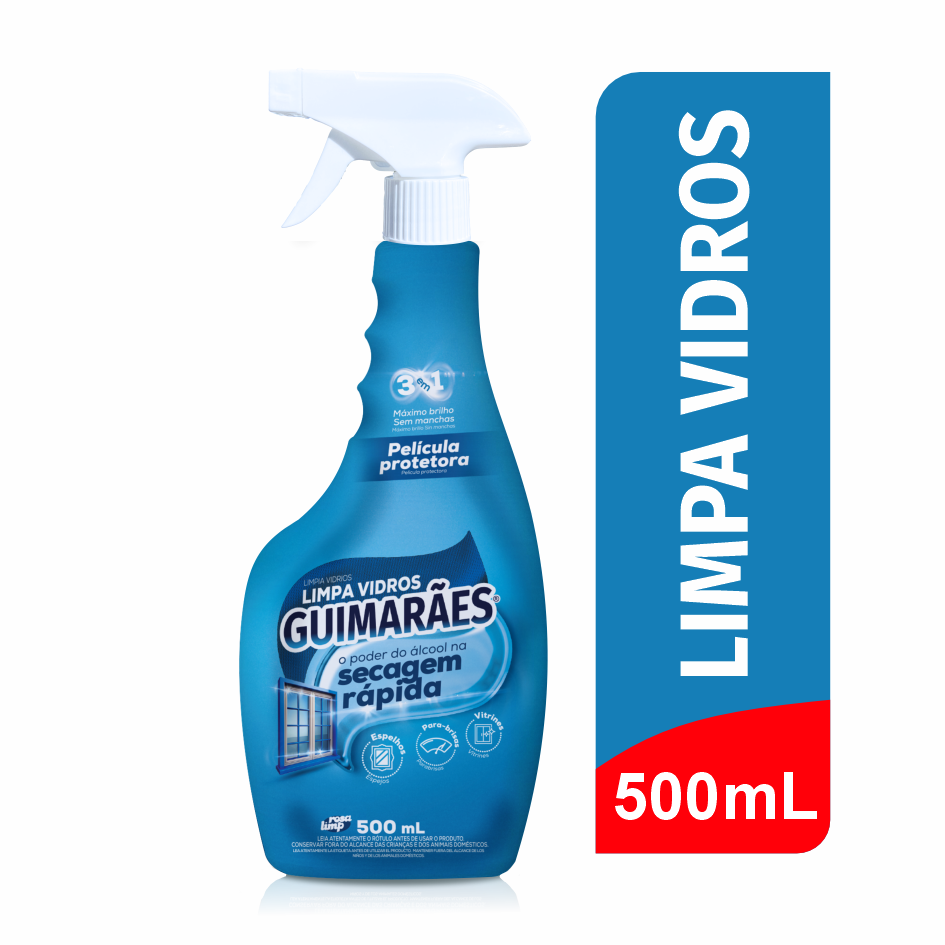 Limpa vidros  Guimarães 500ml 
