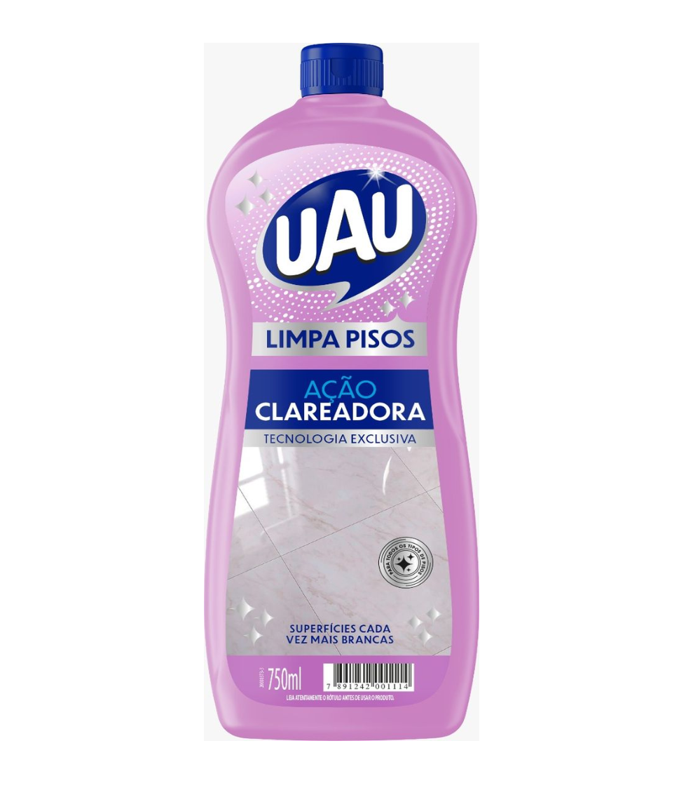 Limpa pisos UAU  AÇÃO CLAREADORA 