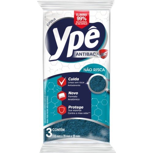 Esponja multiuso ype antibac 