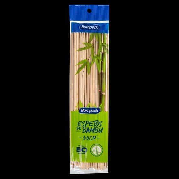 espetos de bamboo bompack