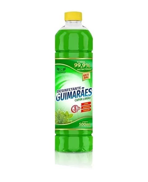 desifetante capim limão  500 ml guimarães 
