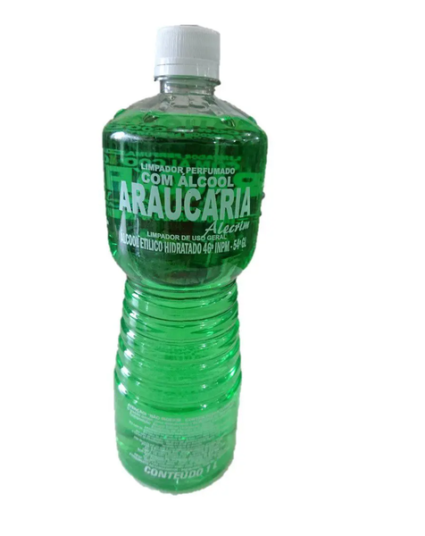 ALCOOL ARAUCAIA SANEANTE 46INPM 1L EUCALIPTO