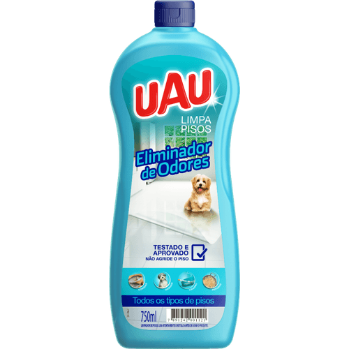 UAU LIMPA PISO ELIMINADOR DE ODORES 750ML
