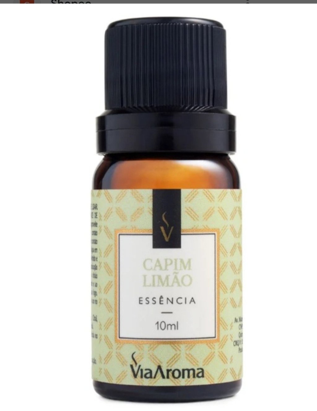 Essencia capim limão  10ml 