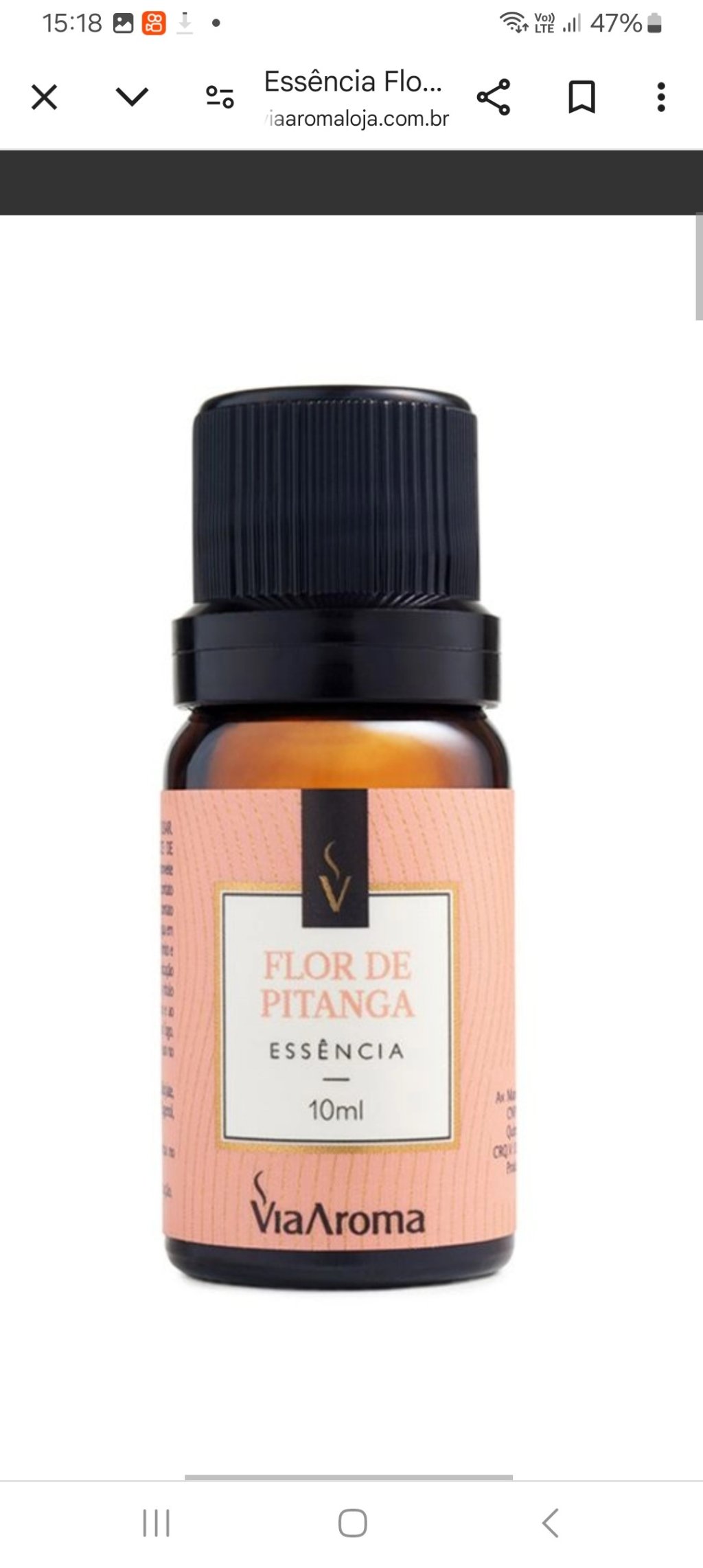 Essencia flor de pitanga