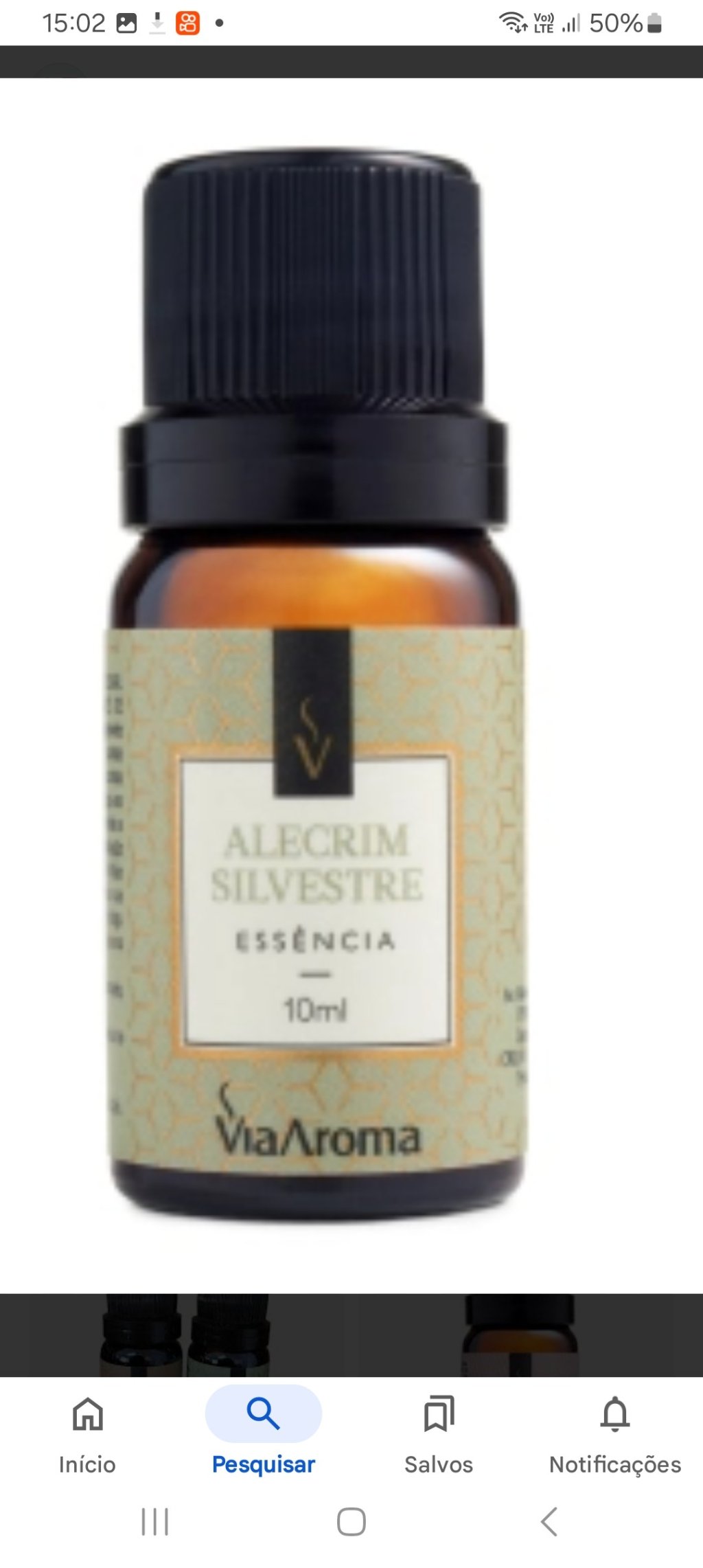 Essencia alecrim silvestre 10ml