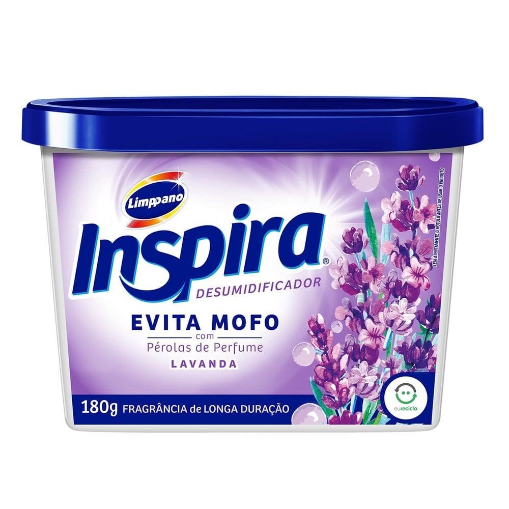 inspira evita mofo 180g  lavanda