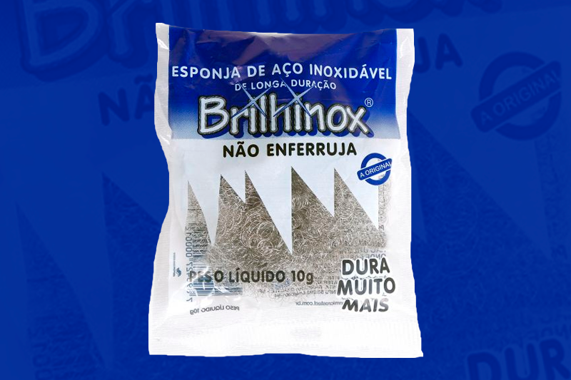 ESPONJA DE AÇO INOXIDAVEL 10G