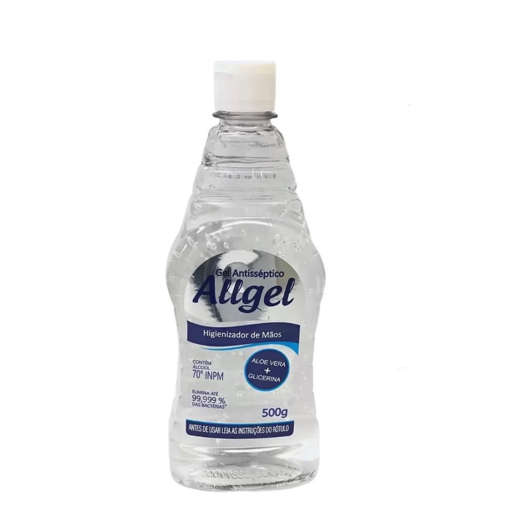 gel antisséptico allgel 500g