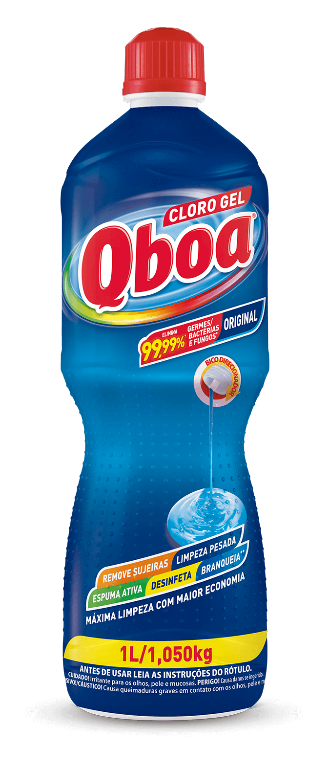 Cloro gel Qboa 1L