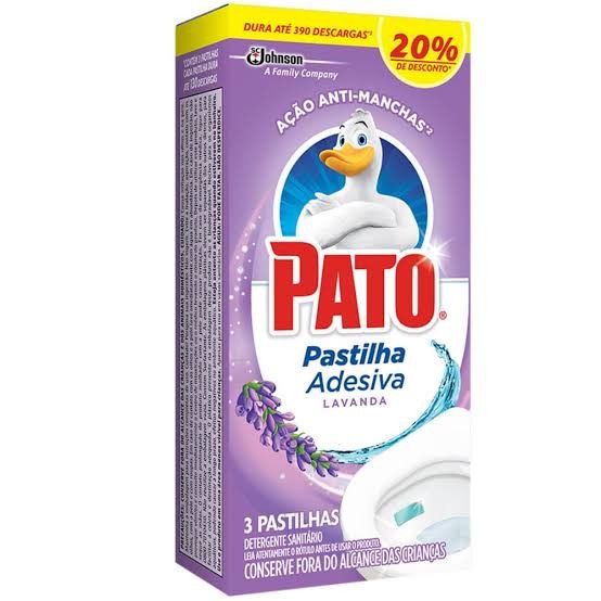 Pastilha adesiva pato com 3 unidades 
