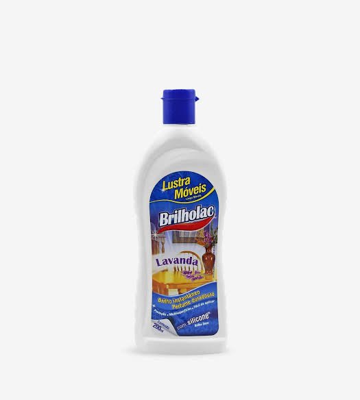 Lustra móveis brilholac lavanda 200ml