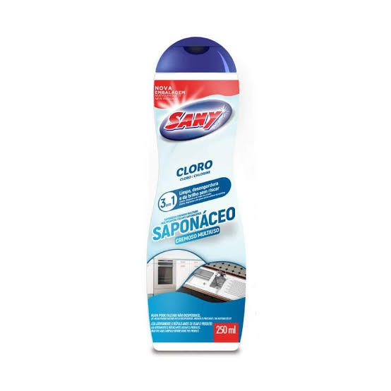 Saponaceo sany 250ml com cloro