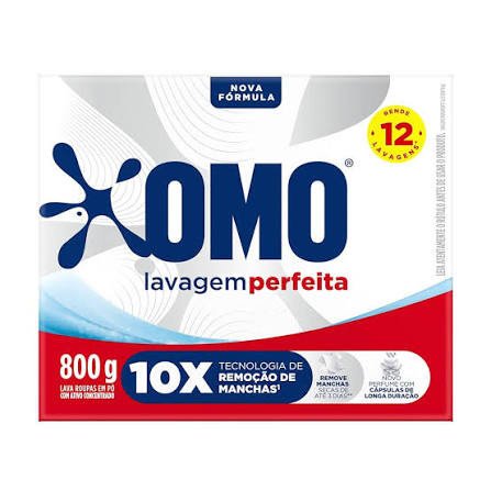 SABÃO EM PÓ OMO PURO CUIDADO 800g