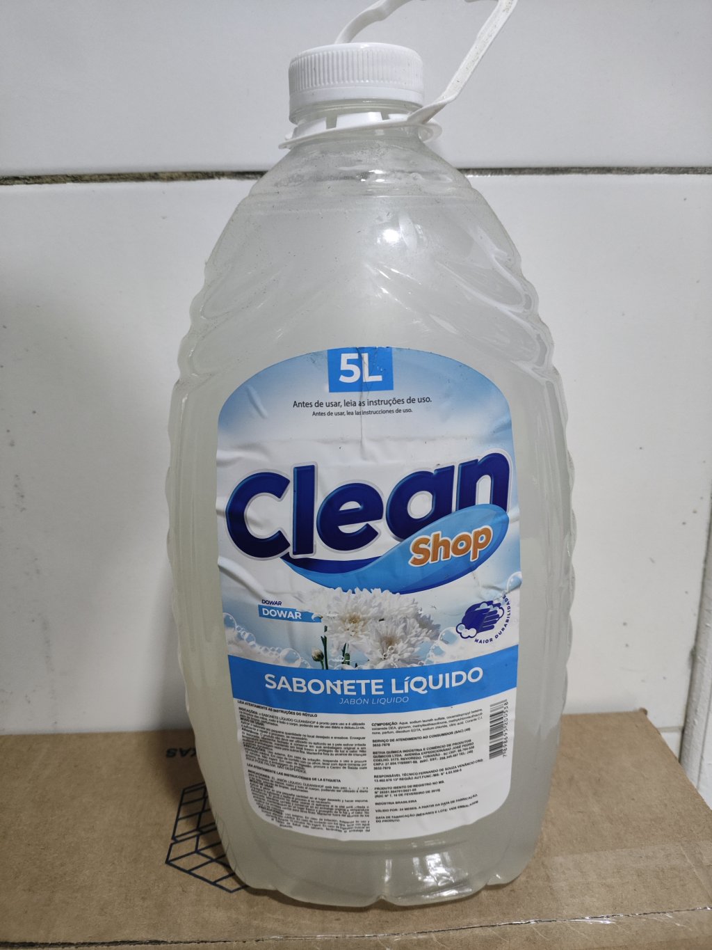 Sabonete líquido 5L dowar pet