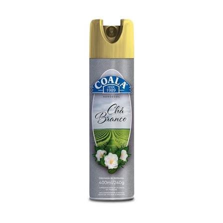 ODORIZANTE DE AMBIENTE AEROSOL 400ML CHA BRANCO
