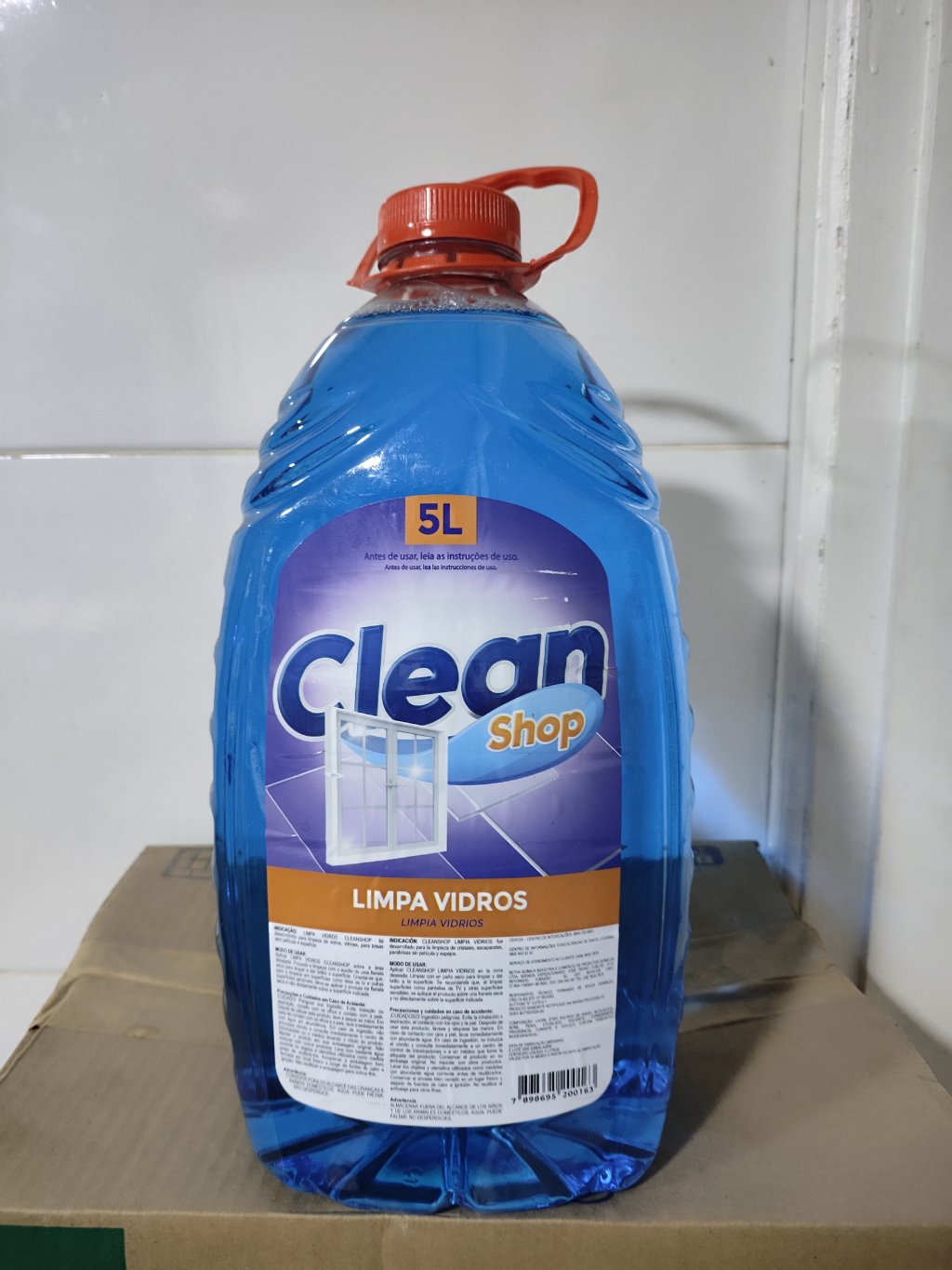 Limpa vidros 5L clean shop 