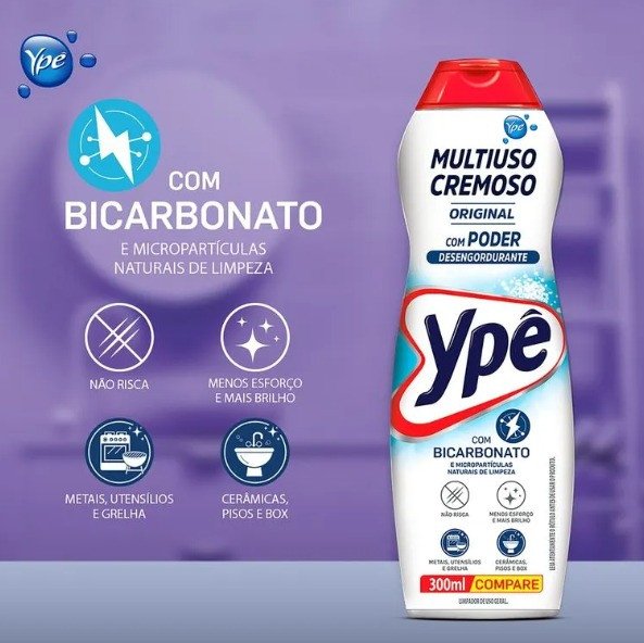 Multiuso Cremoso Ypê 300ml