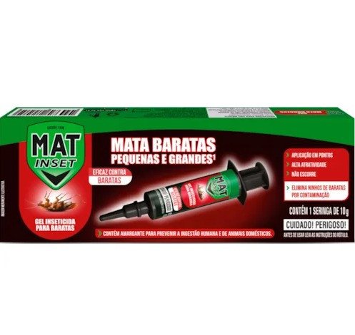 MAT INSETICIDA MATA BARATAS 10G