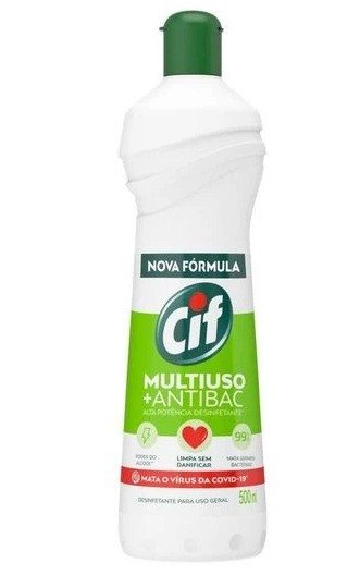CIF MULTIUSO ANTI BACTÉRIAS 500ML