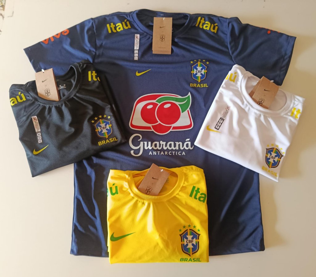Camiseta Dri Fit com Patrocínios 