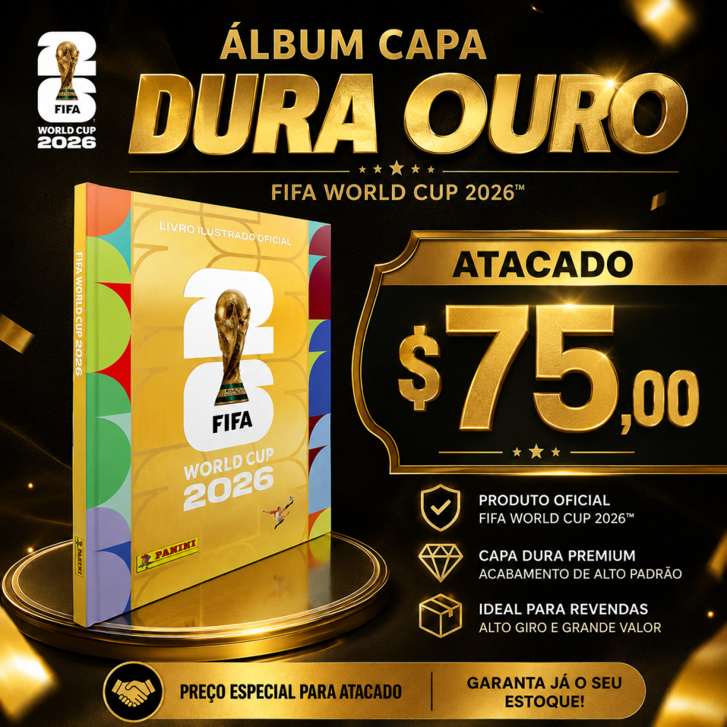 Álbum capa dura Série Ouro 