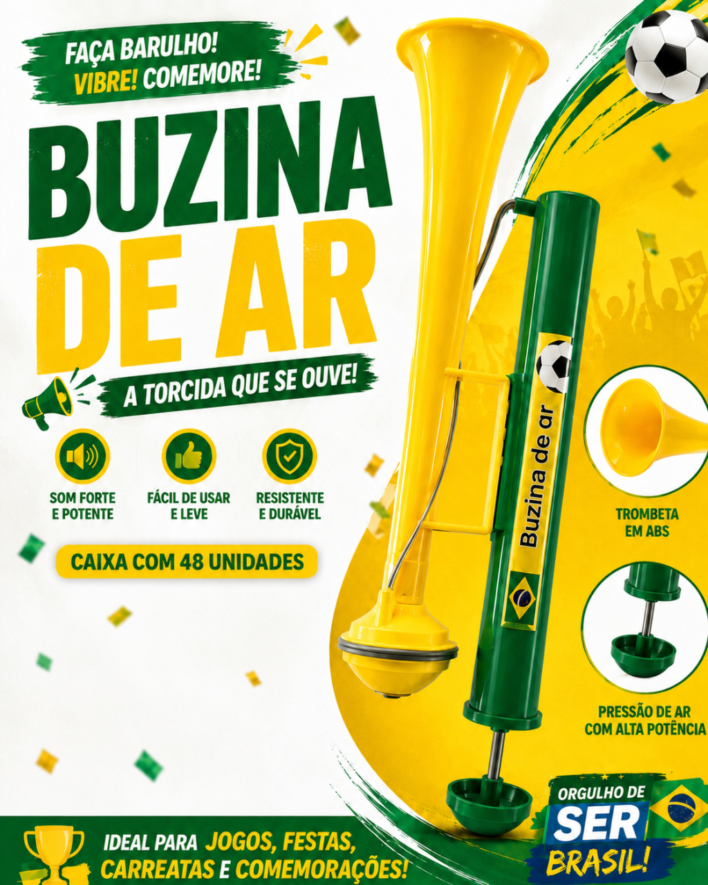 CORNETA VUVUZELA