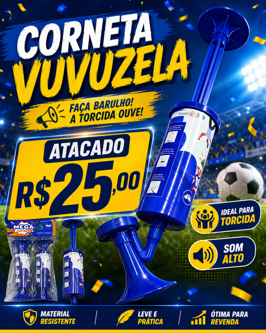 Corneta Vuvuzela 