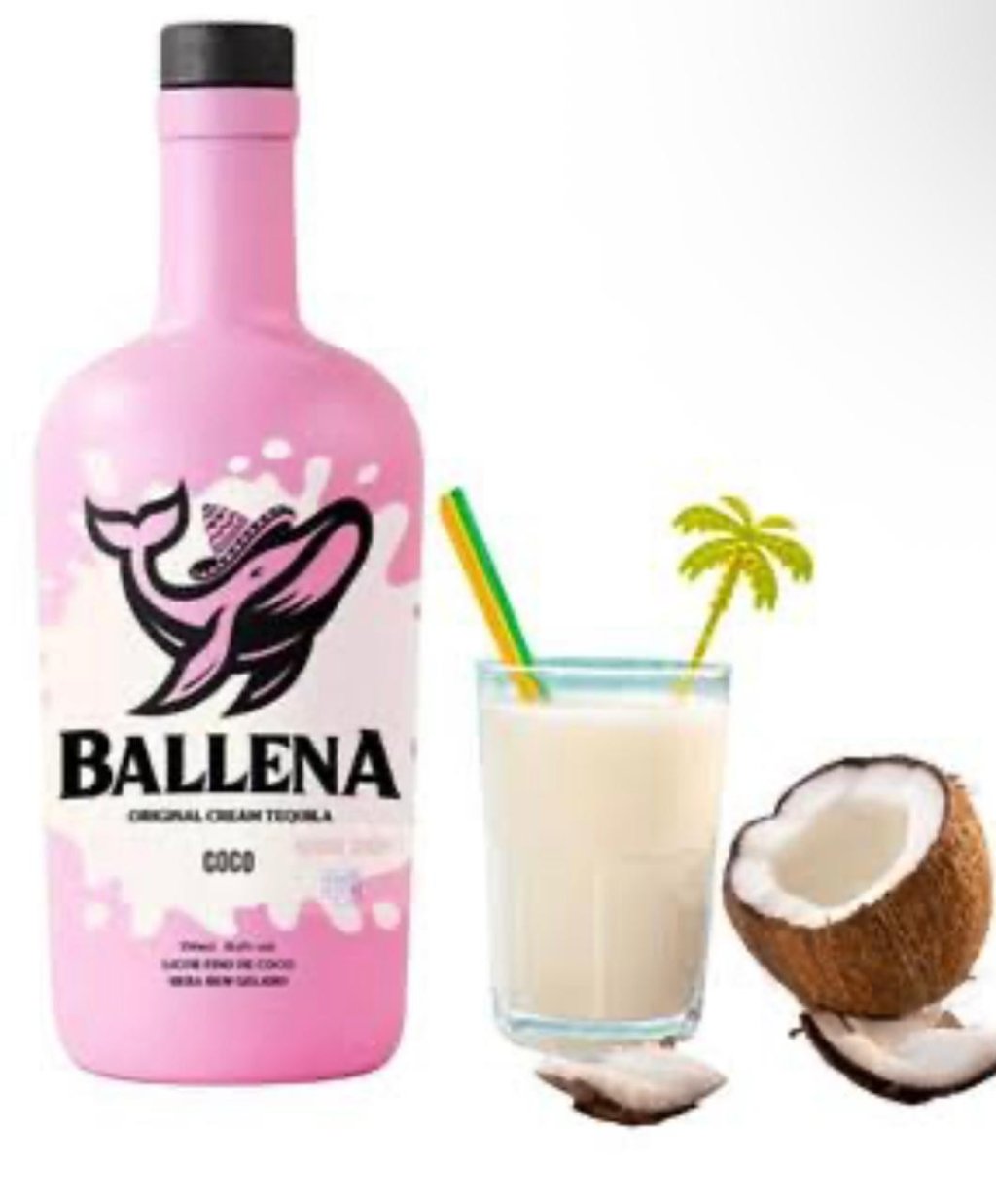 Licor Ballena Coco 750ml