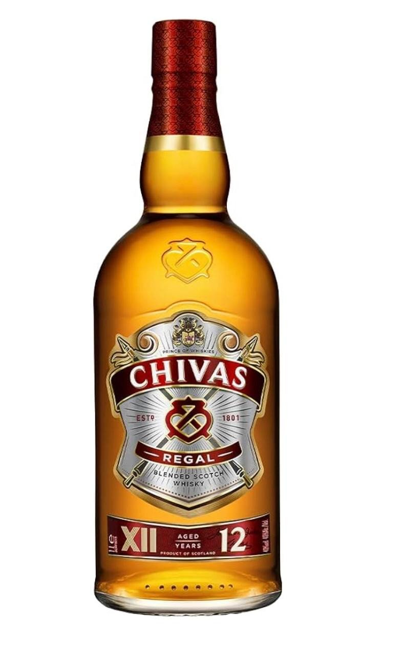 Whisky Chivas 12 Anos 1 Litro