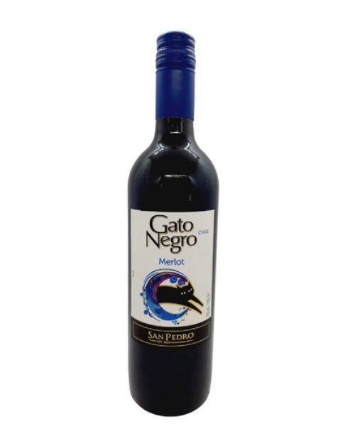 Vinho Gato Negro Merlot 750ml