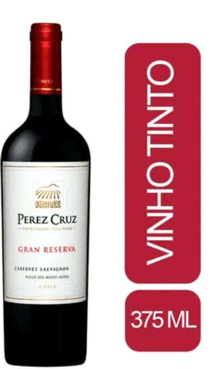 Vinho Perez Cruz Gran Reserva Cabernet Sauvignon Tinto 375ml - Chileno