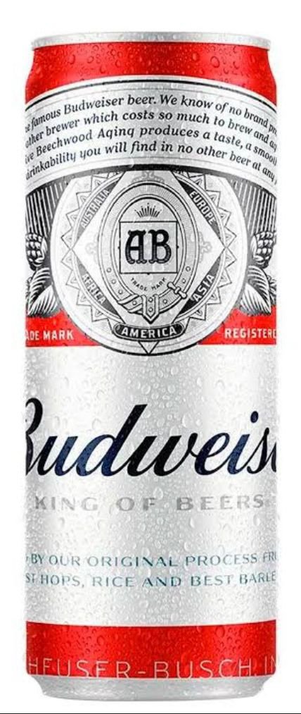 Cerveja Budweiser Lata 350 Ml