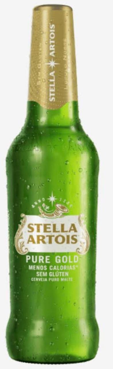 Cerveja Stella Artois Pure Gold Long Neck 330 Ml