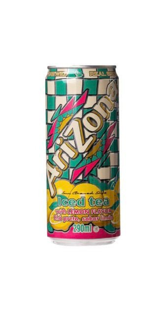 Chá Preto Gelado Sabor Limão Arizona - 290ml
