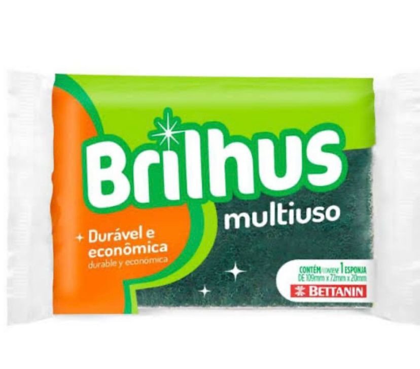 Esponja Multiuso Brilhus C/1