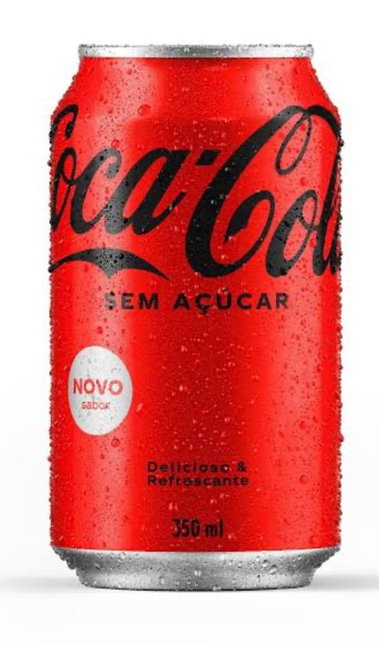 Coca Cola Sem Açúcar Lata 350ml