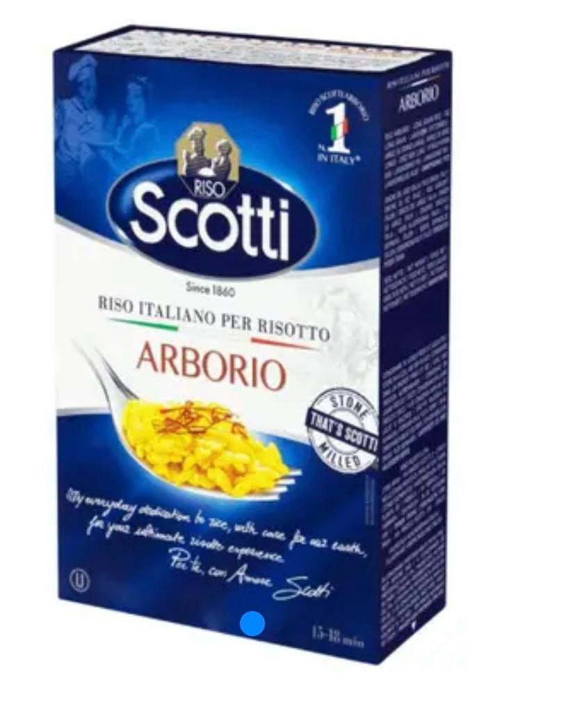Arroz Arborio Scotti Vacuo 500g