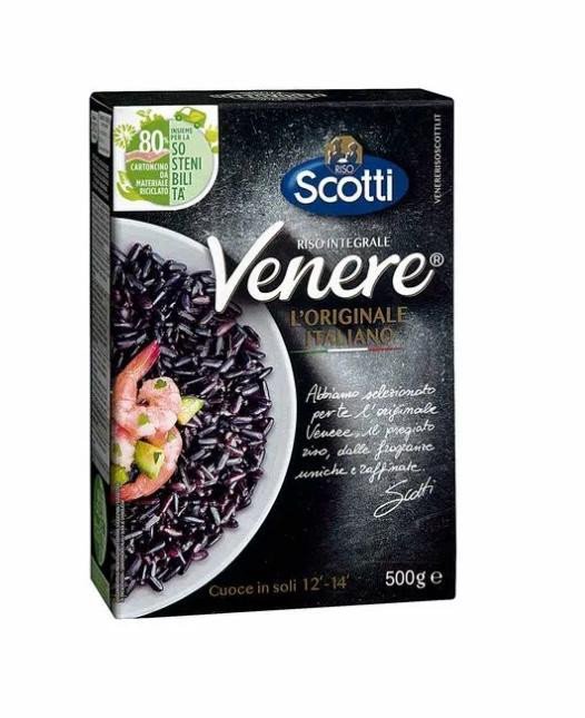 Arroz Negro Venere Scotti Vacuo 500g