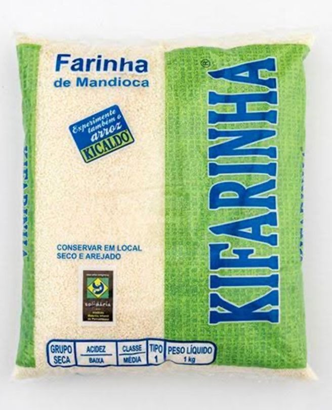 Farinha De Mandioca Kifarinha 1kg