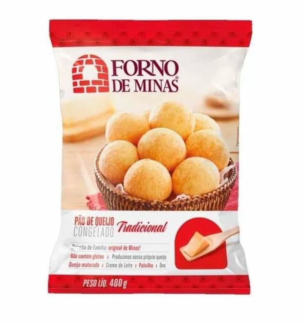 Pão De Queijo Forno De Minas Tradicional 400gr