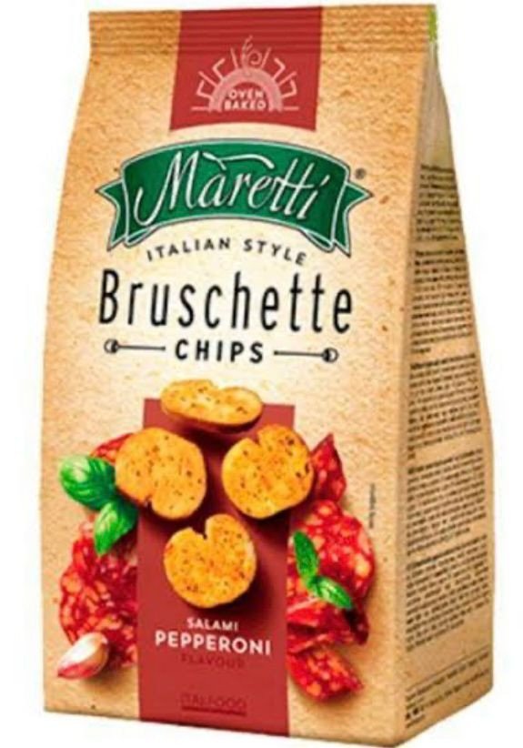 Bruschetta Bul Maretti Salami Pepperoni 85g - Und