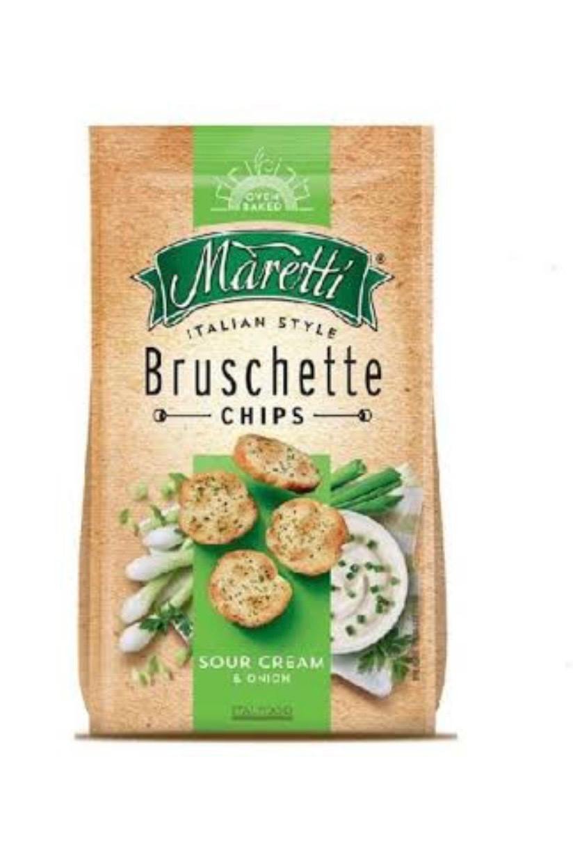 Bruschetta Bul Maretti Sour Cream & Onion 85g - Und